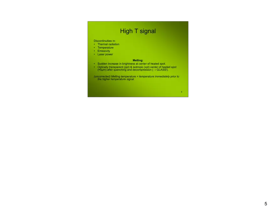 Melting of Iron-Magnesium-Silicate Perovskite - Page 7