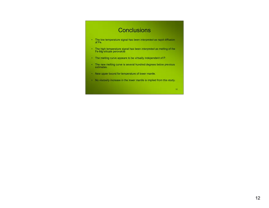 Melting of Iron-Magnesium-Silicate Perovskite - Page 4