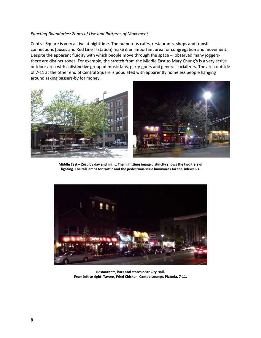 Alternative Narratives of Nighttime and Illumination: An Exploration of Central Square in Cambridge, MA - Page 14