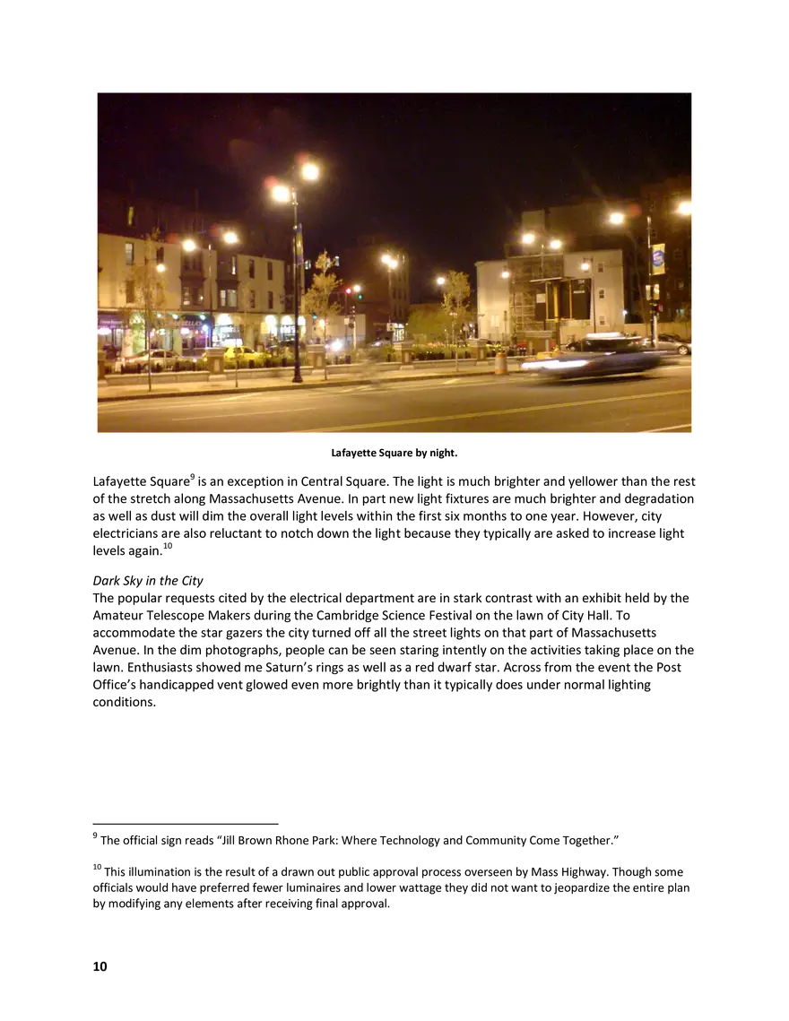 Alternative Narratives of Nighttime and Illumination: An Exploration of Central Square in Cambridge, MA - Page 16