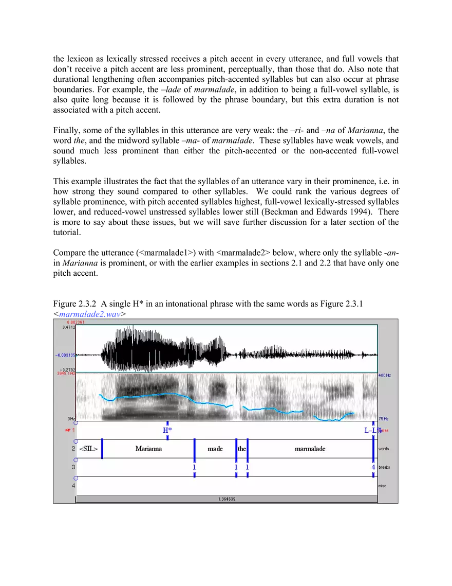Two Accents in an Intonational Phrase - Page 2