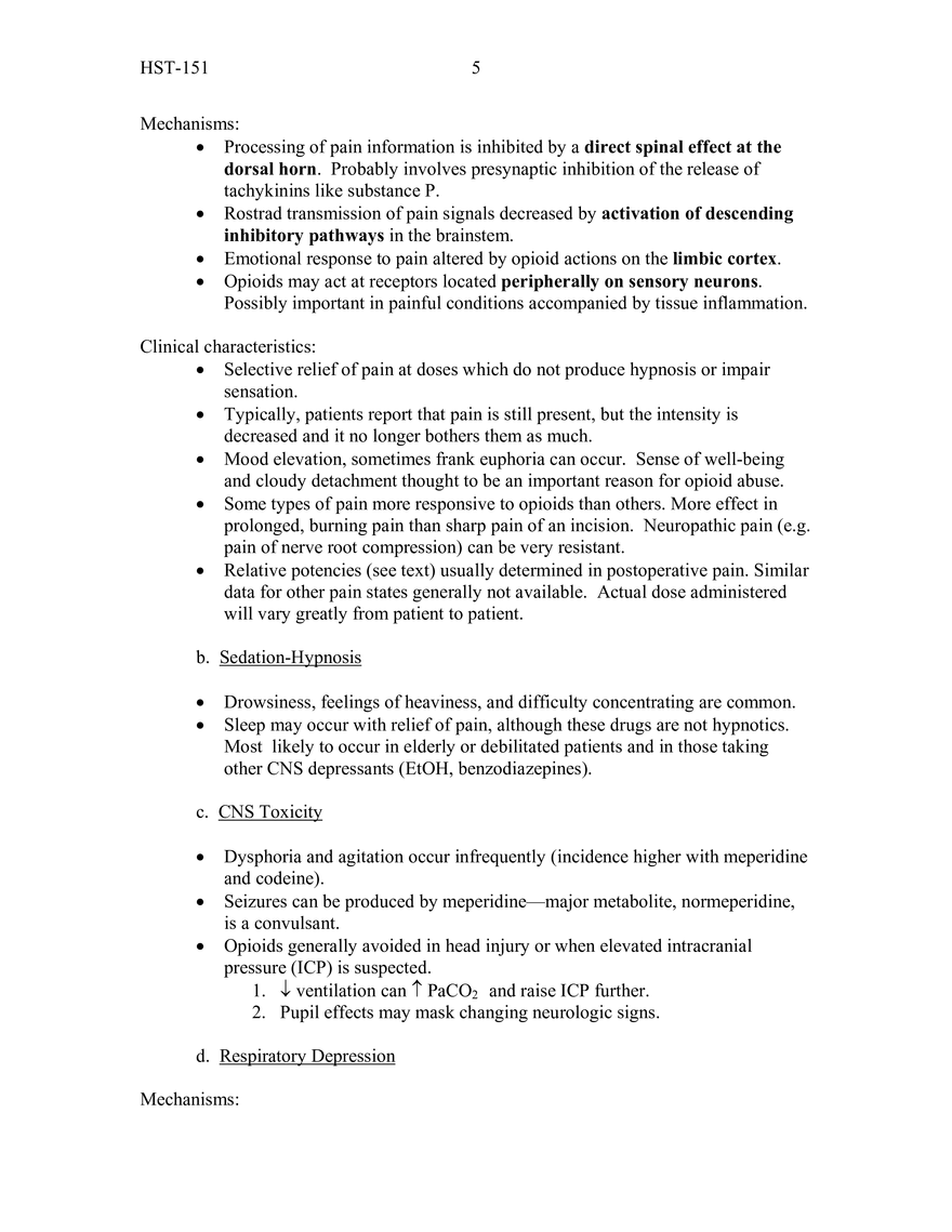 Opioid Pharmacology - Page 8