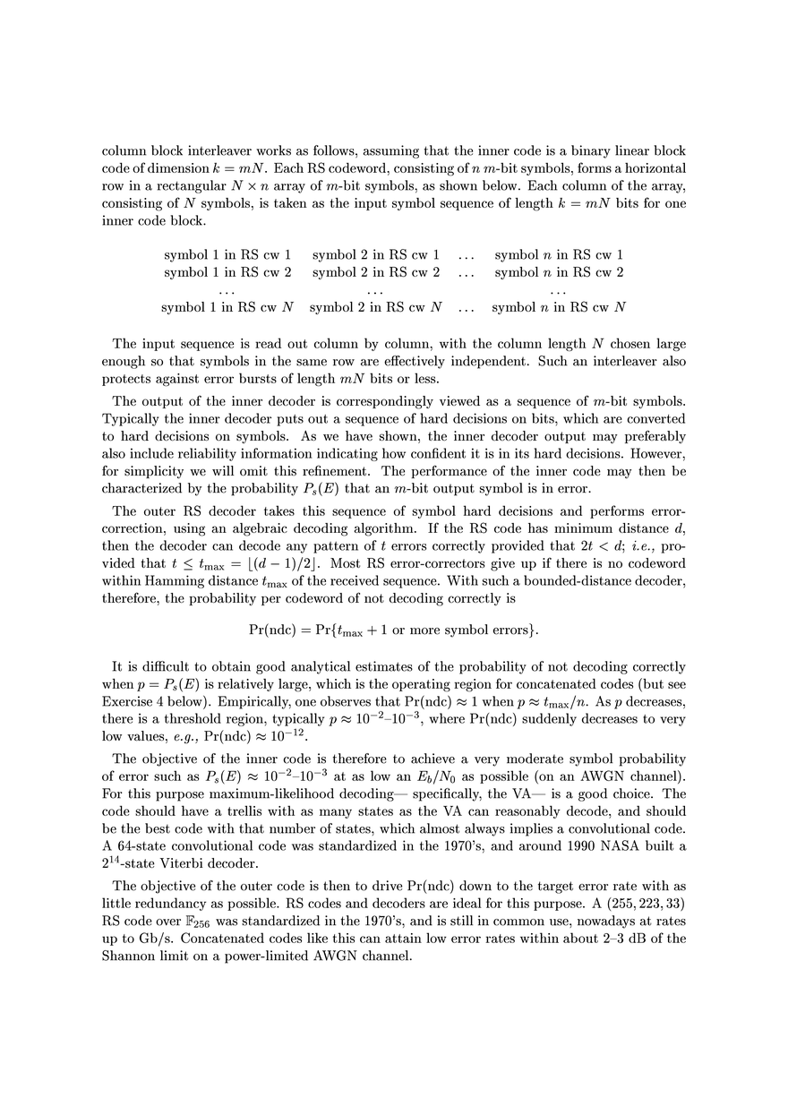 Reed-Solomon Codes - Page 4