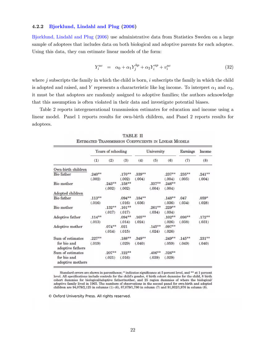 Intergenerational Mobility: Theory, Measurement, and Empirics - Page 15