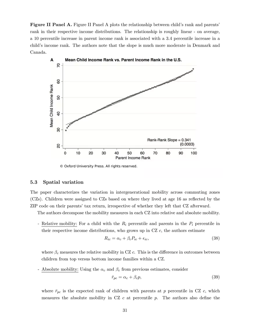 Intergenerational Mobility: Theory, Measurement, and Empirics - Page 25