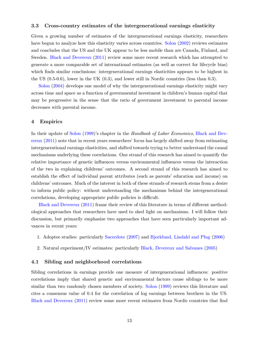 Intergenerational Mobility: Theory, Measurement, and Empirics - Page 5