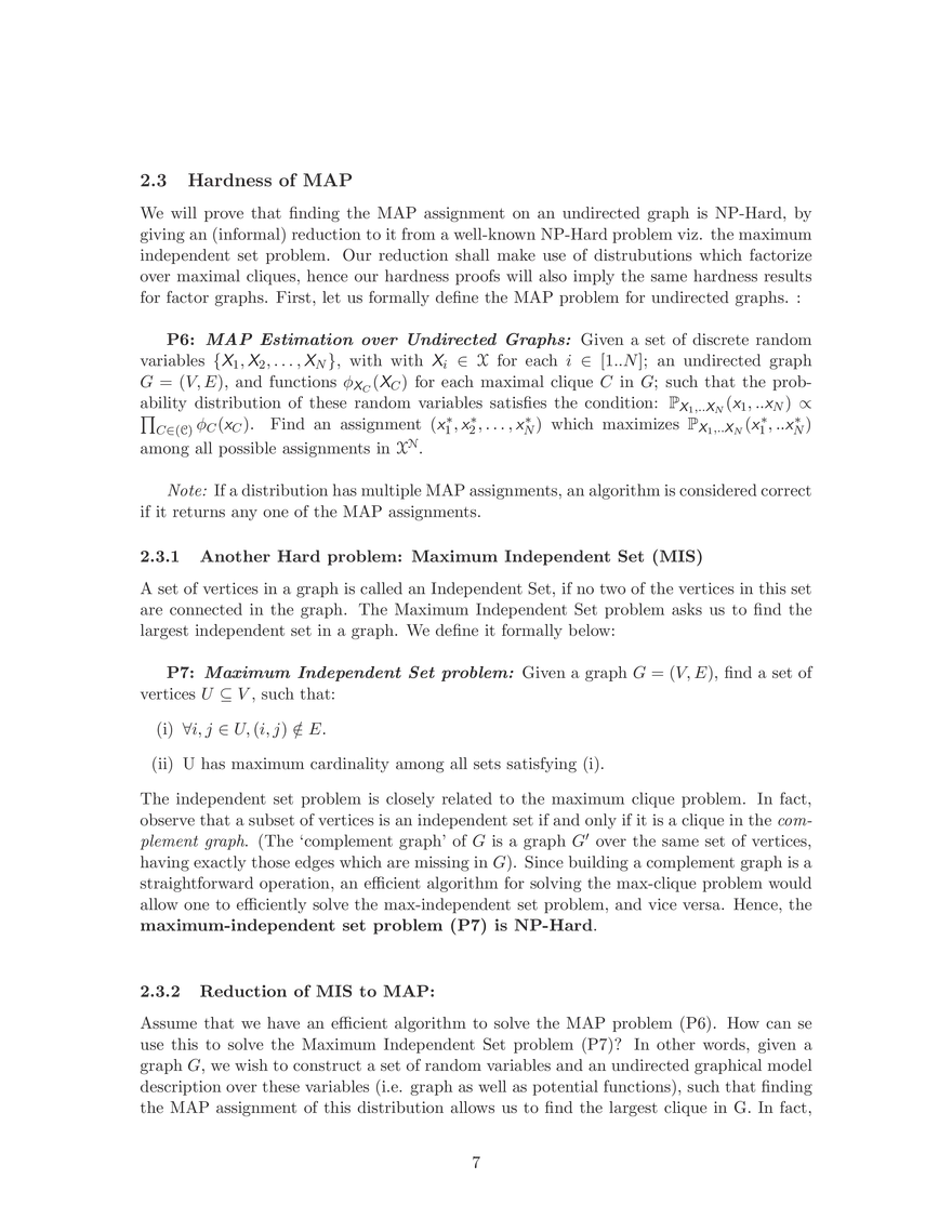 Recitation-6: Hardness of Inference - Page 7