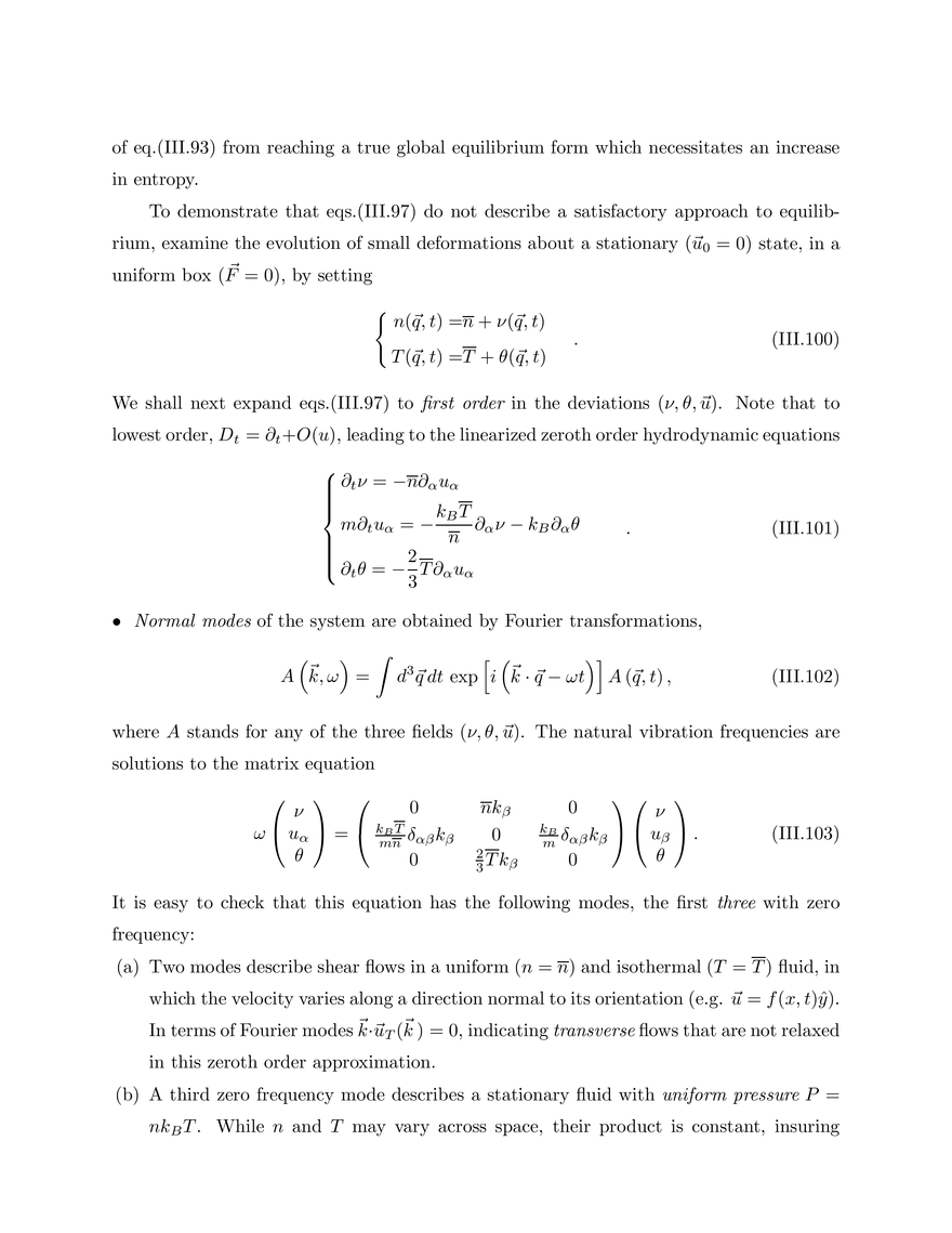 Zeroth Order Hydrodynamics, First Order Hydrodynamics - Page 2