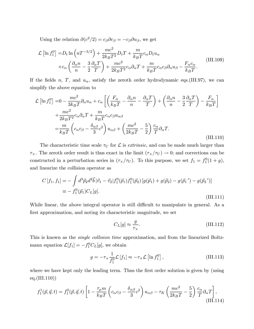 Zeroth Order Hydrodynamics, First Order Hydrodynamics - Page 4