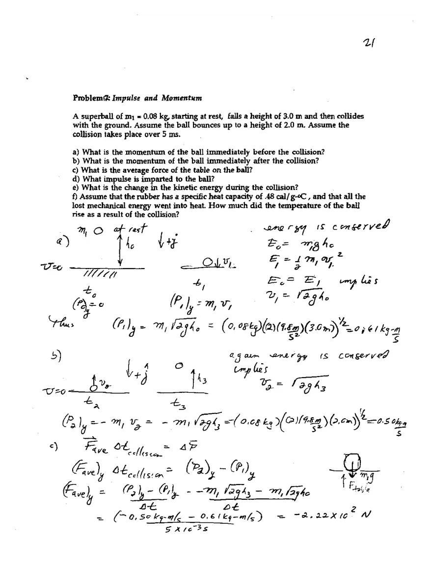 8.01X Practice Final Exam (Solutions) - Page 15