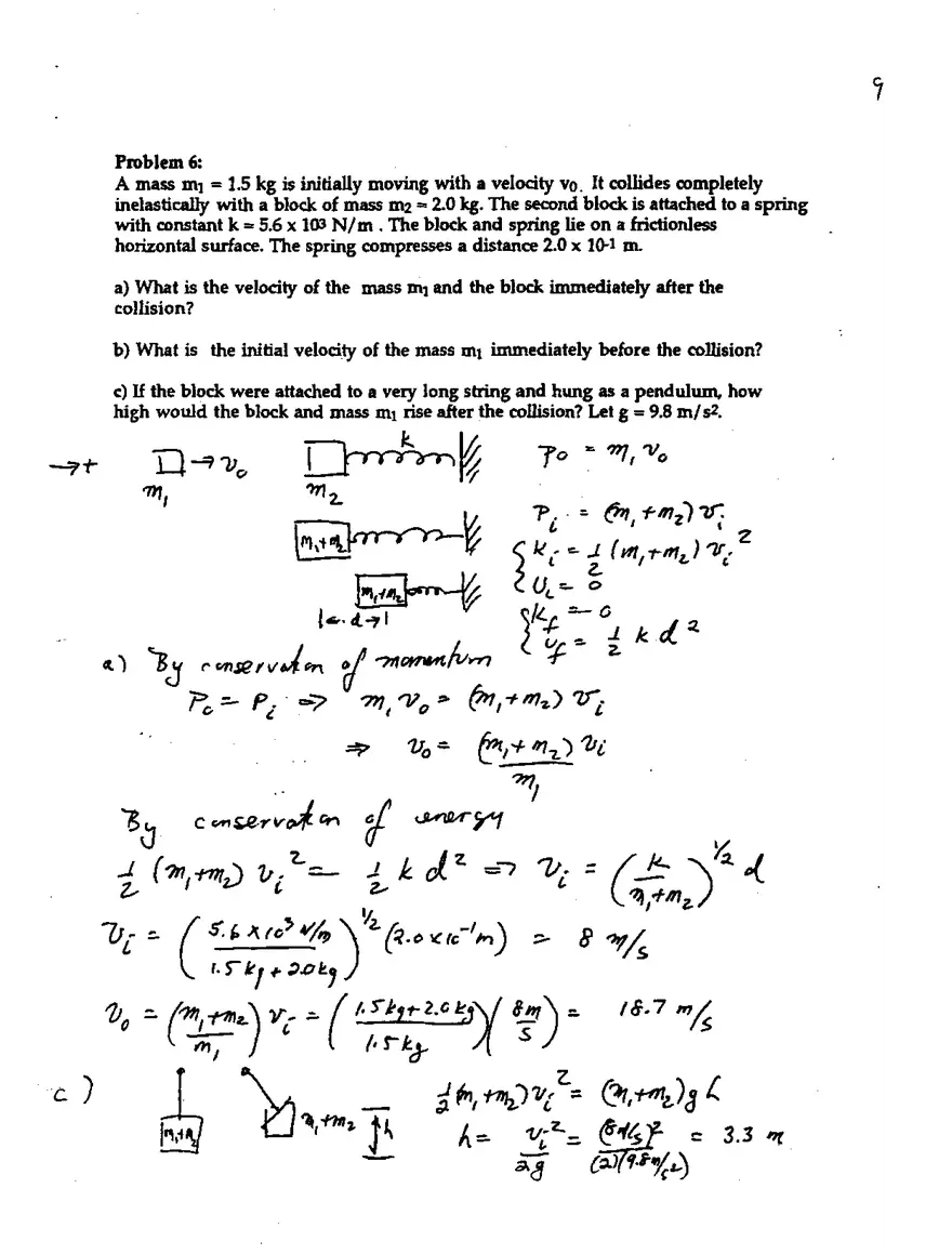 8.01X Practice Final Exam (Solutions) - Page 24