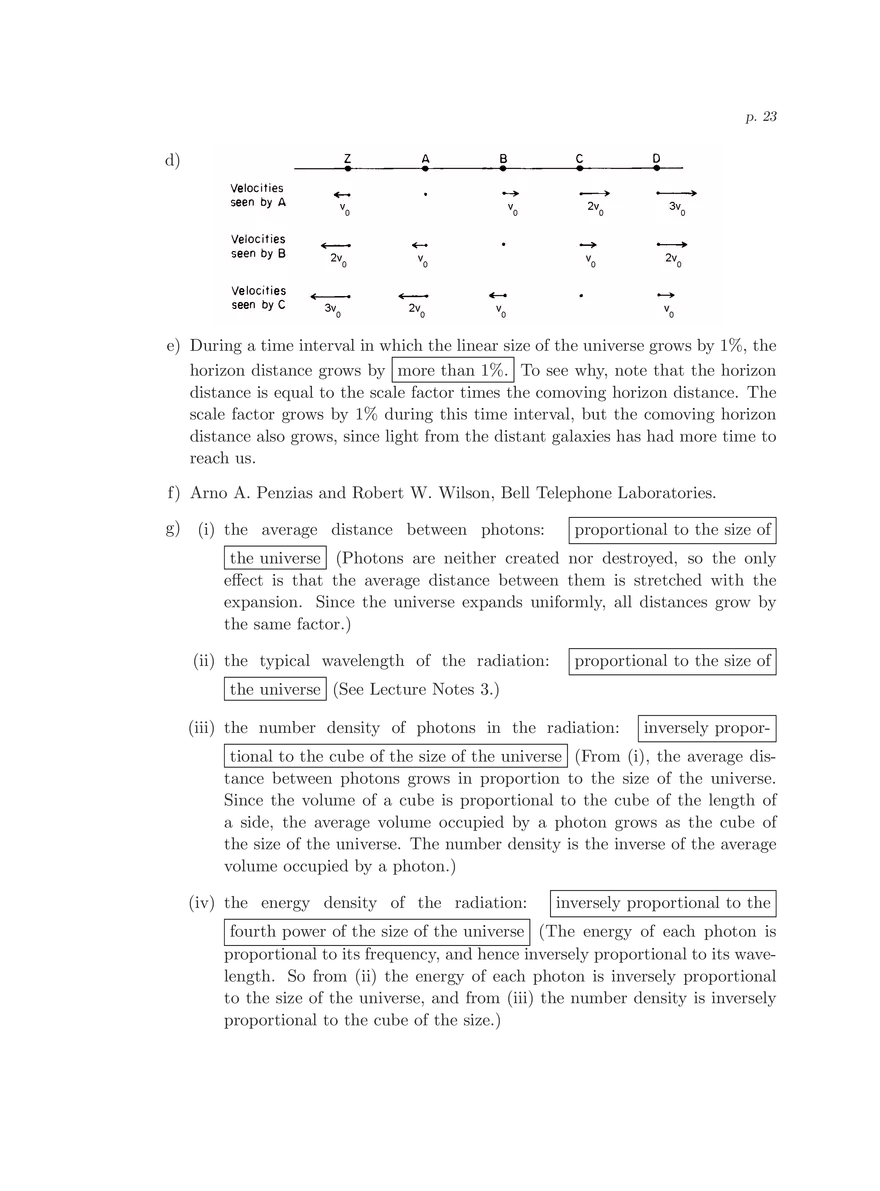 8.286 The Early Universe, Review Problems for Quiz I - Page 16