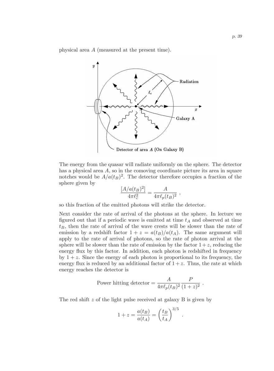 8.286 The Early Universe, Review Problems for Quiz I - Page 33