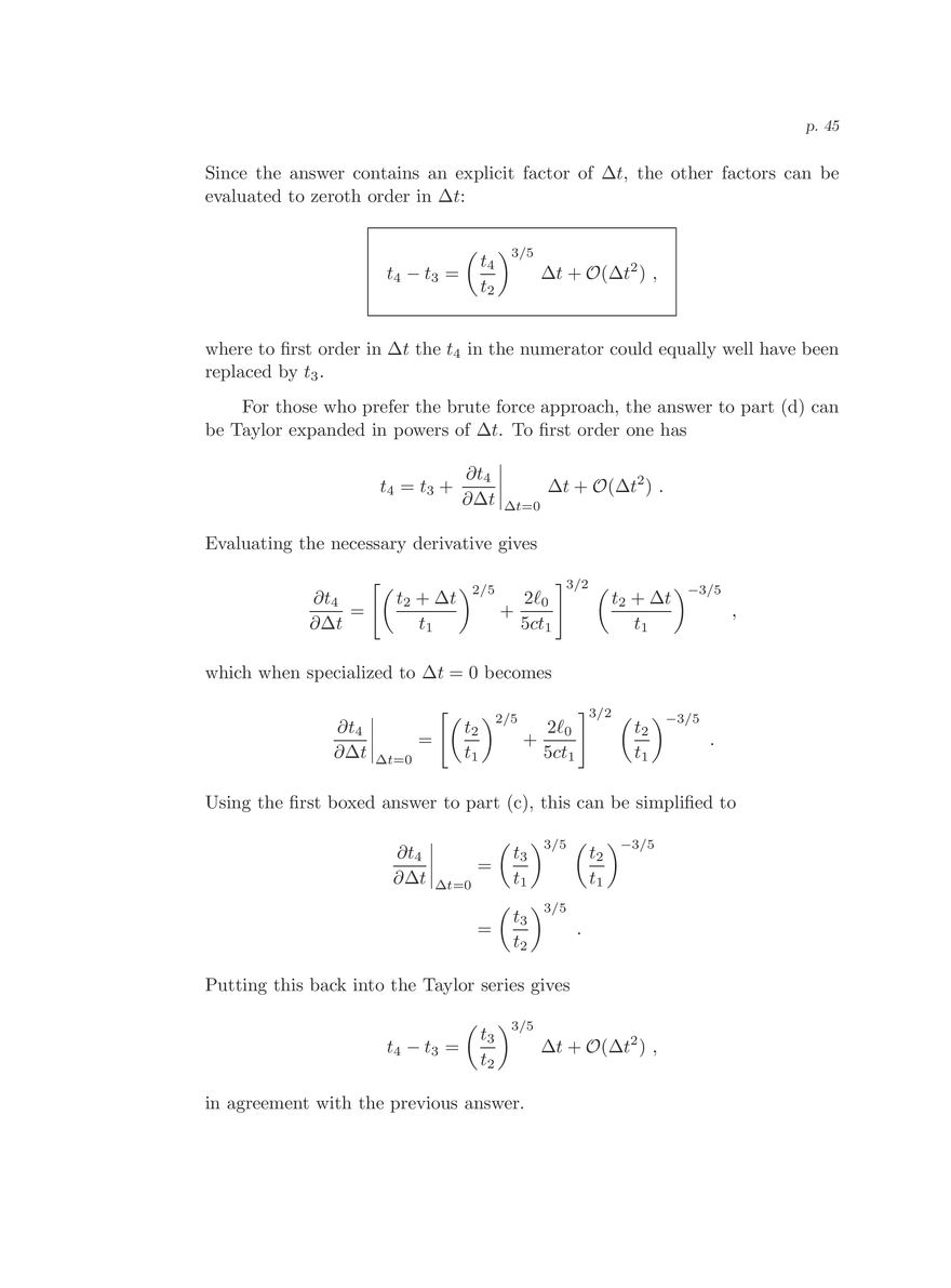 8.286 The Early Universe, Review Problems for Quiz I - Page 40