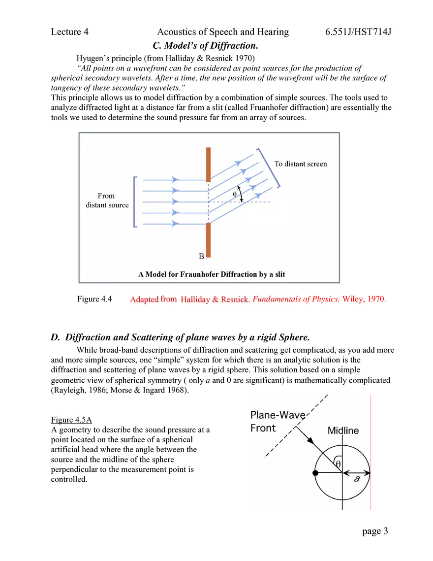 The Interaction of Sound and Objects: Scattering and Diffraction - Page 11