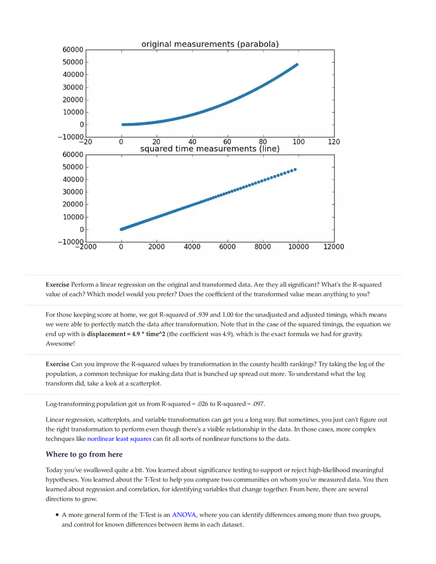 Day 3 Lab (Cont.): Regression - Page 8