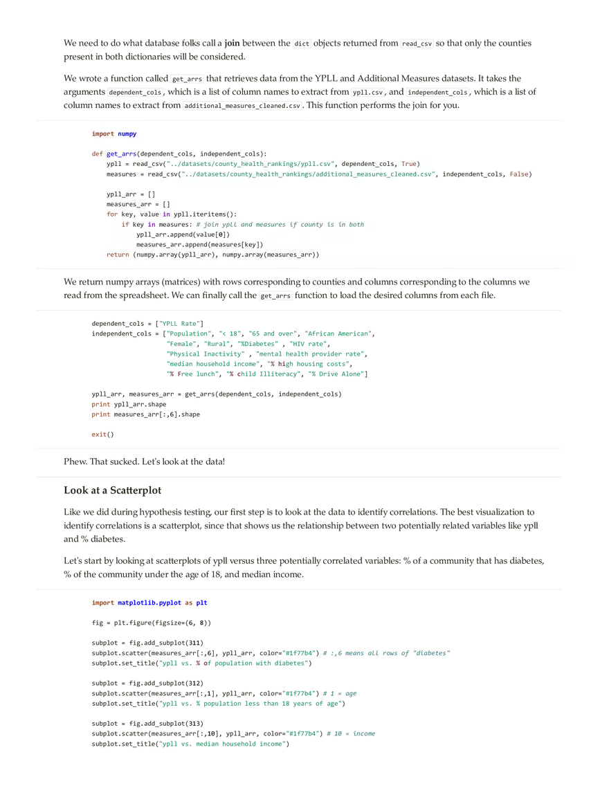 Day 3 Lab (Cont.): Regression - Page 2