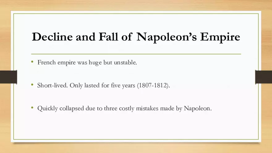 The Rise & Fall of Napoleon - Page 14