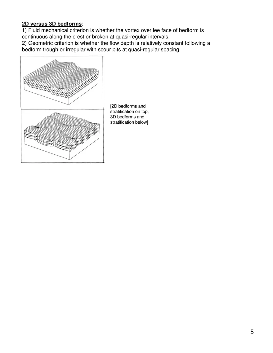 Lecture 5 Notes: Bedforms - Page 5