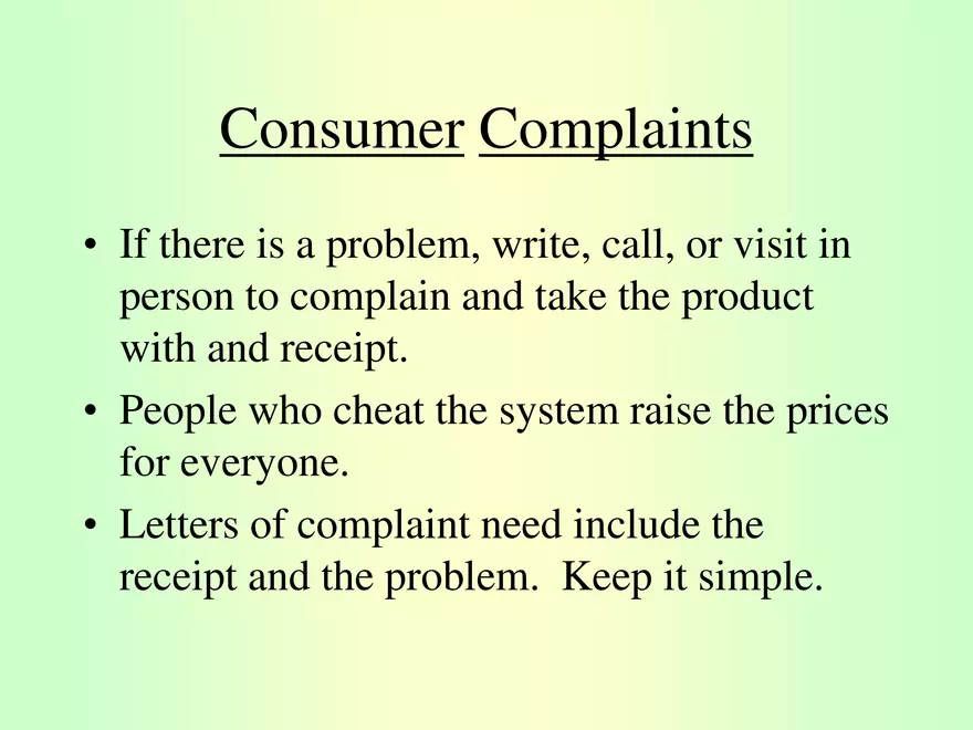 Consumer Skills - Page 10