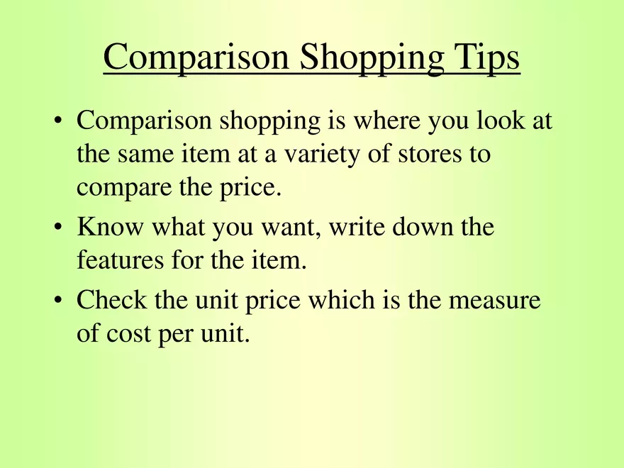 Consumer Skills - Page 5
