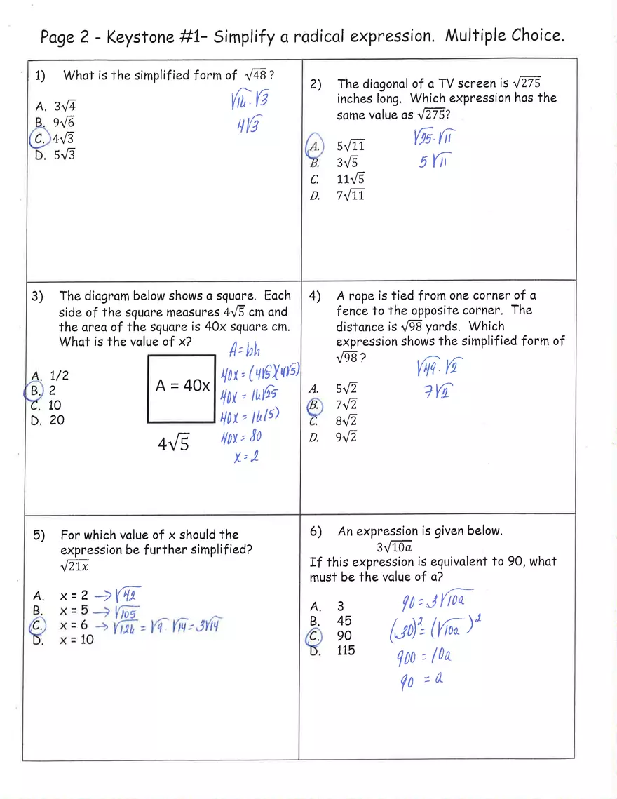 The Top 11 Keystones of Algebra - Page 13