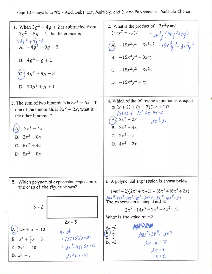 The Top 11 Keystones of Algebra - Page 3
