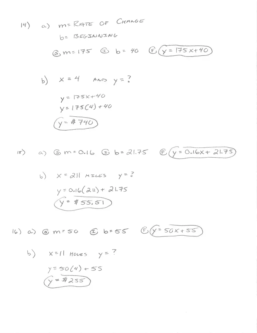 Algebra 1 Unit 4 Practice Quiz 1 - Page 5