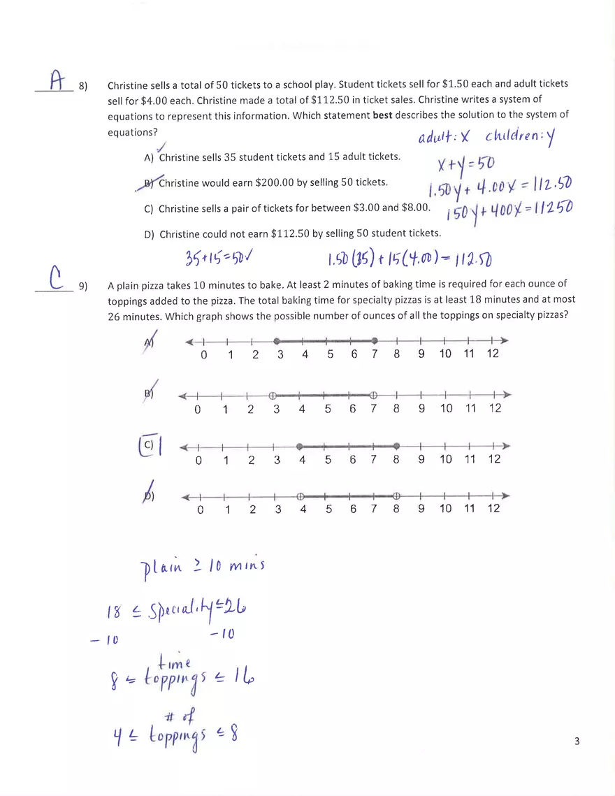Practice Test 6 Answer Key - Page 8