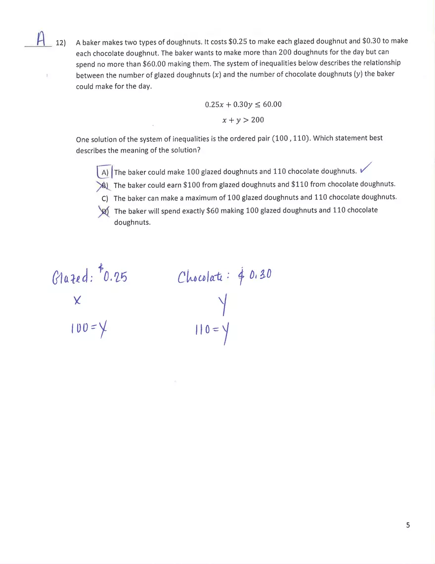 Practice Test 6 Answer Key - Page 10