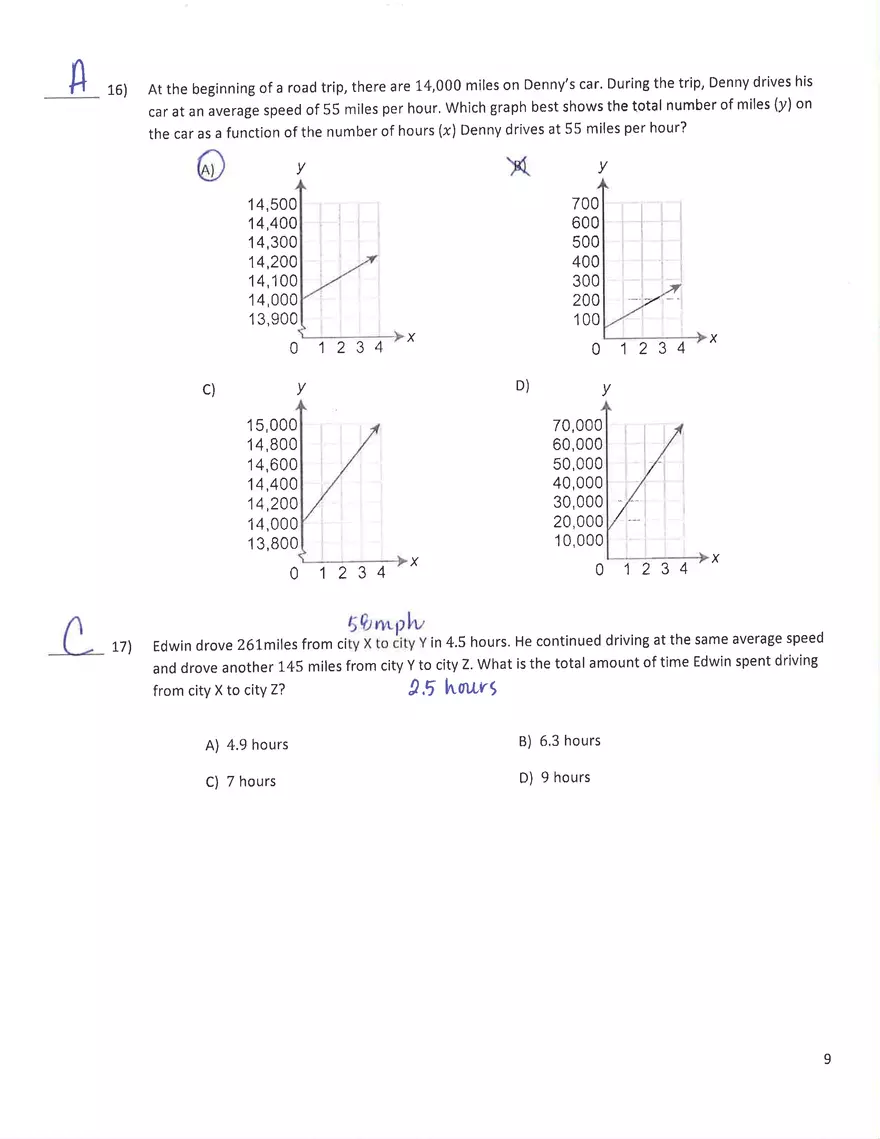 Practice Test 6 Answer Key - Page 14