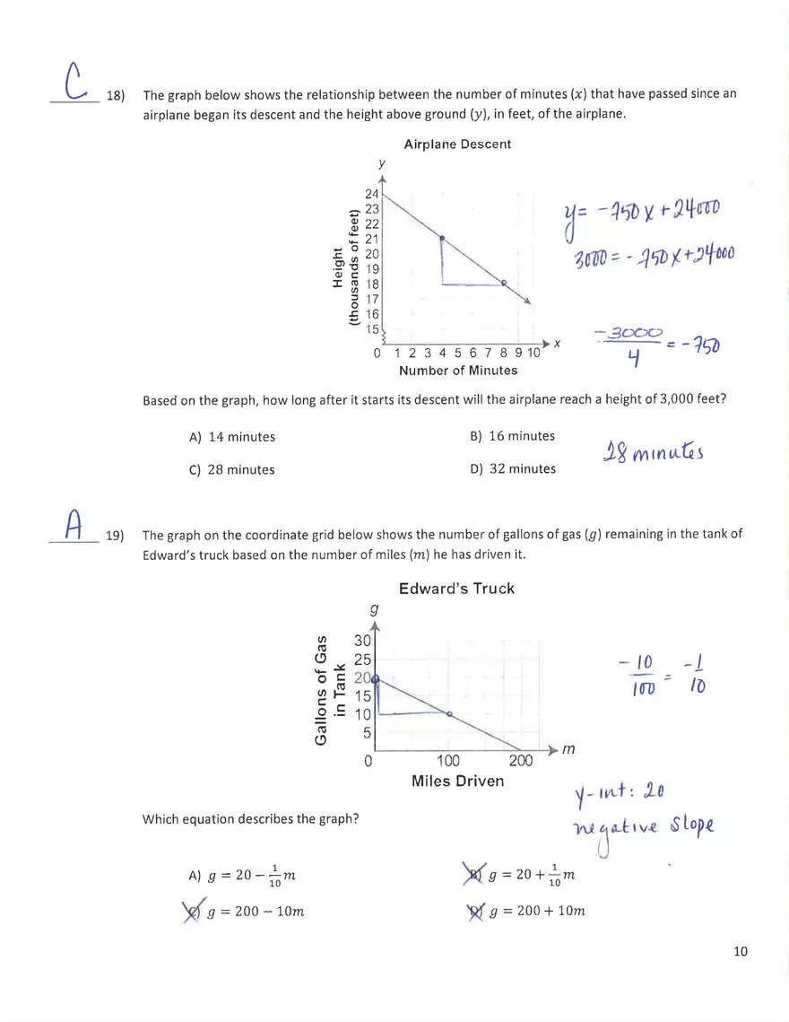 Practice Test 6 Answer Key - Page 15
