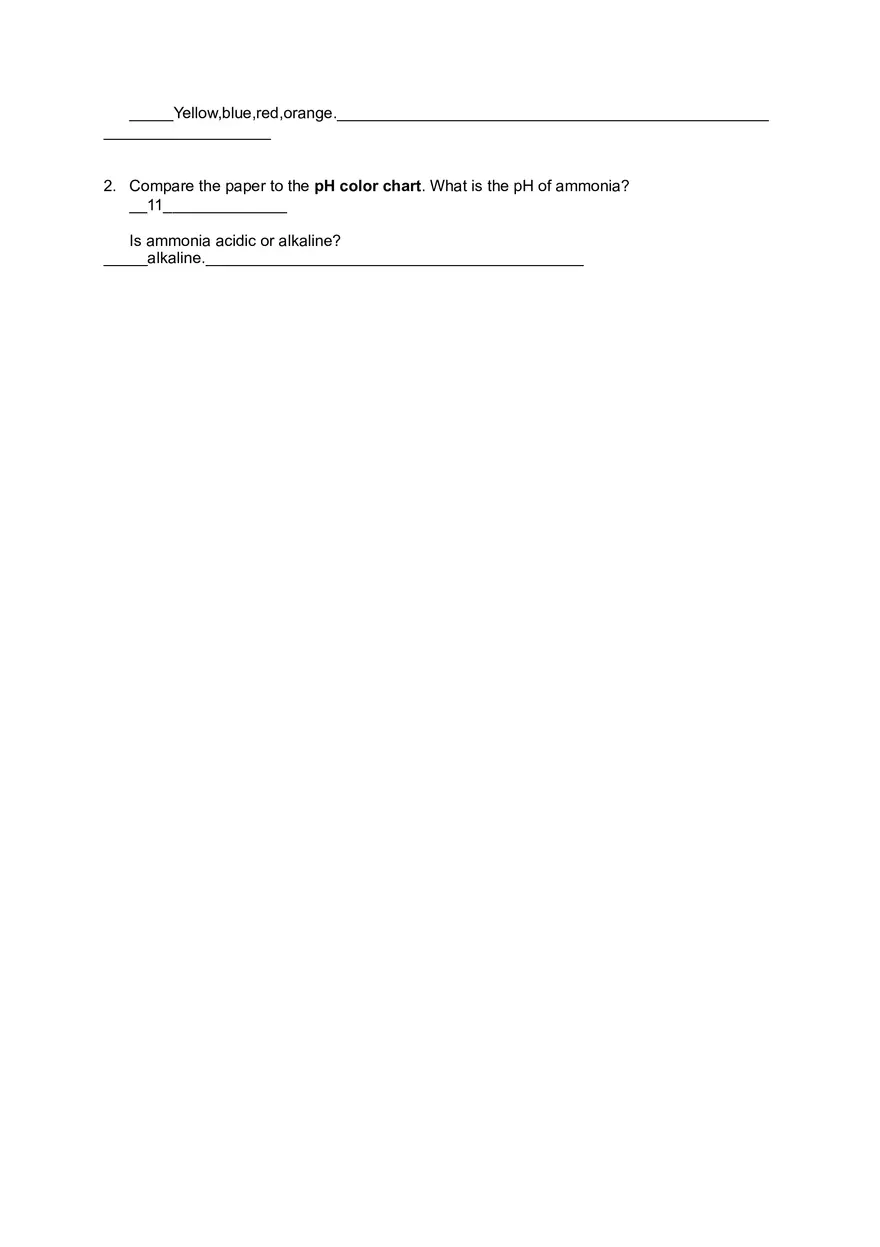 pH Analysis Quad Color Indicator - Page 2