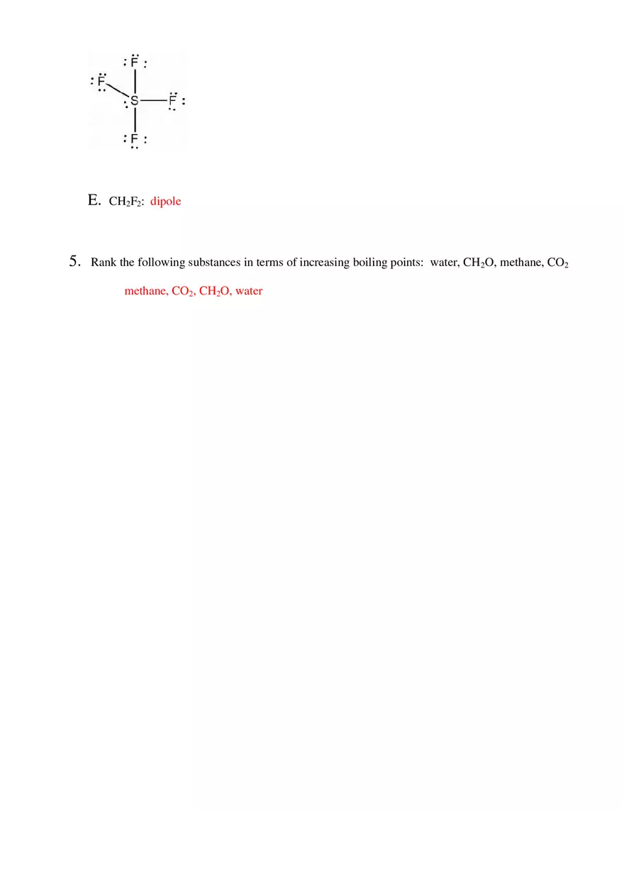 Intermolecular Force Worksheet Key - Page 3