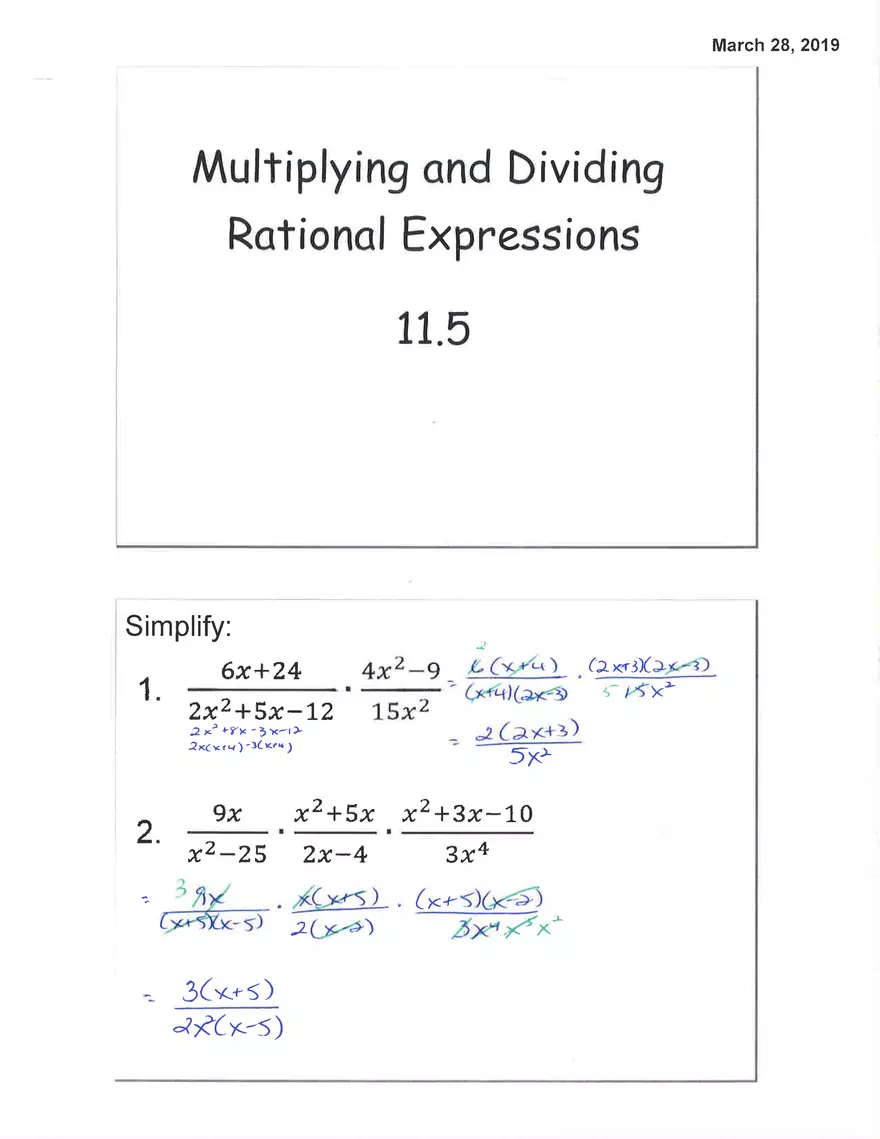 Algebra Homework 2019 - Page 2