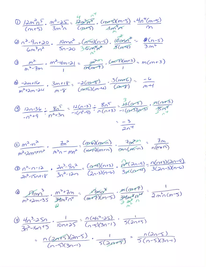 Algebra Homework 2019 - Page 5