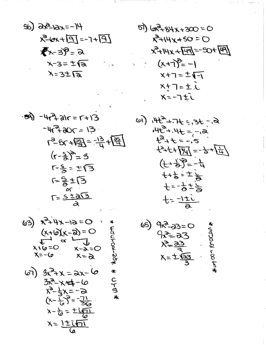Algebra Unit 2 Packet - Page 9