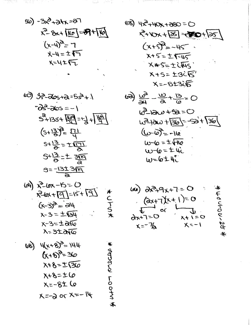 Algebra Unit 2 Packet - Page 11
