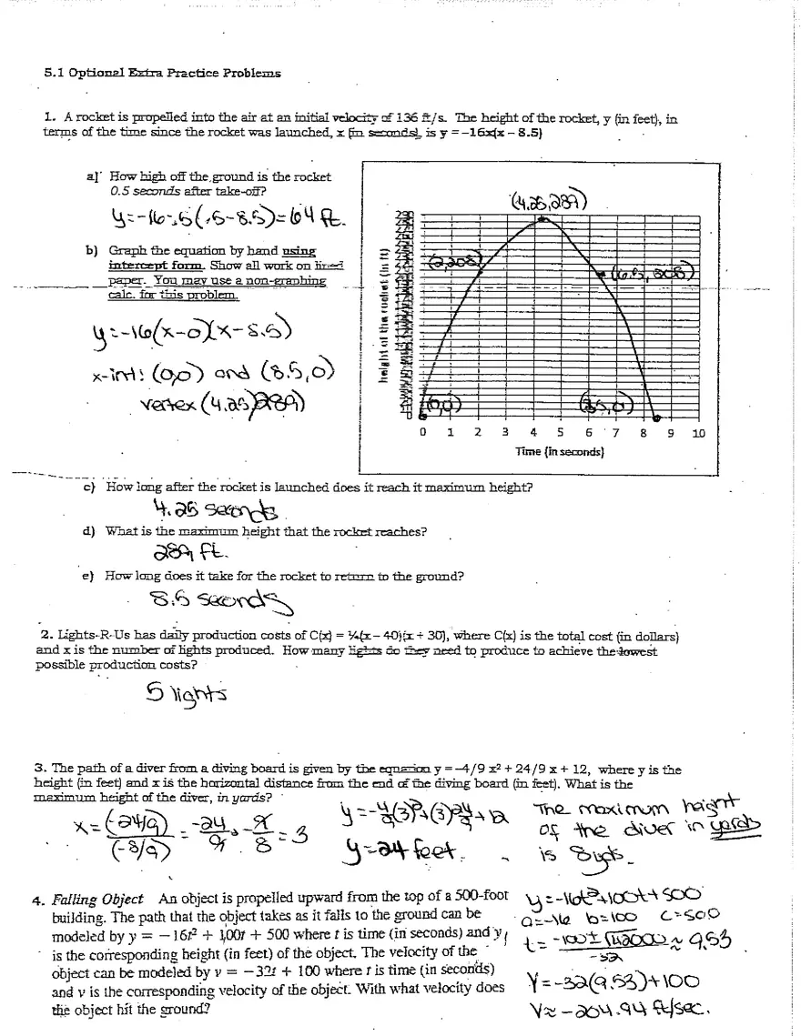 Algebra Unit 2 Packet - Page 22
