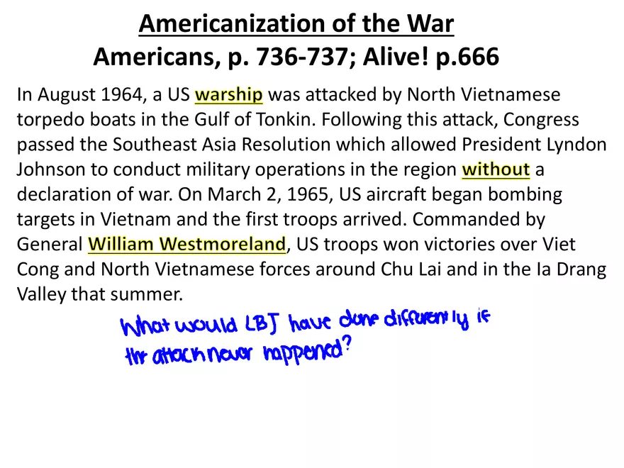 Vietnam War Study Guide (Set 2 of 2) - Page 2