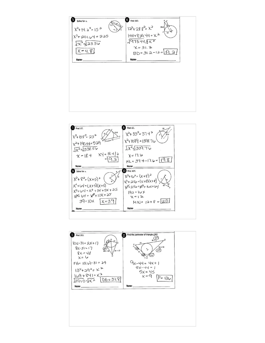 Tangents Class Notes - Page 3