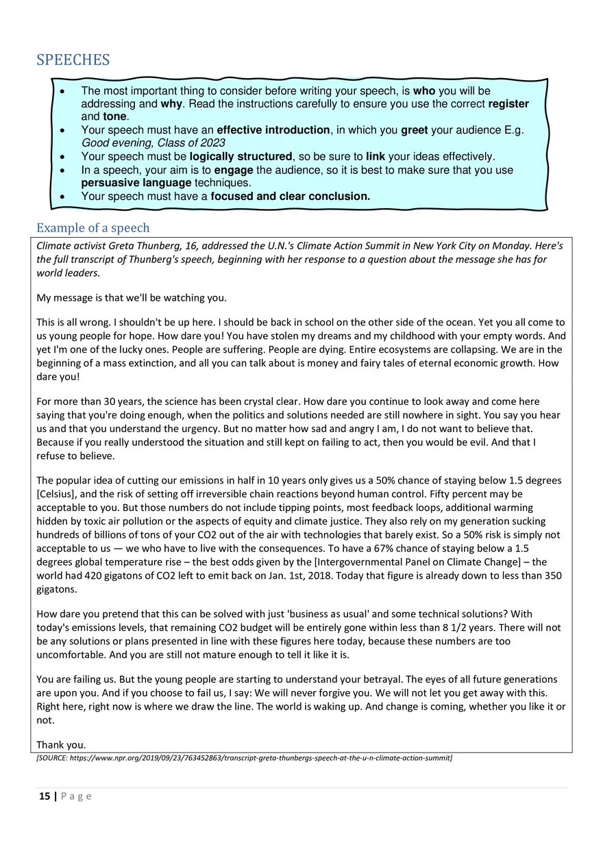 Transactional Writing Formats - Page 7