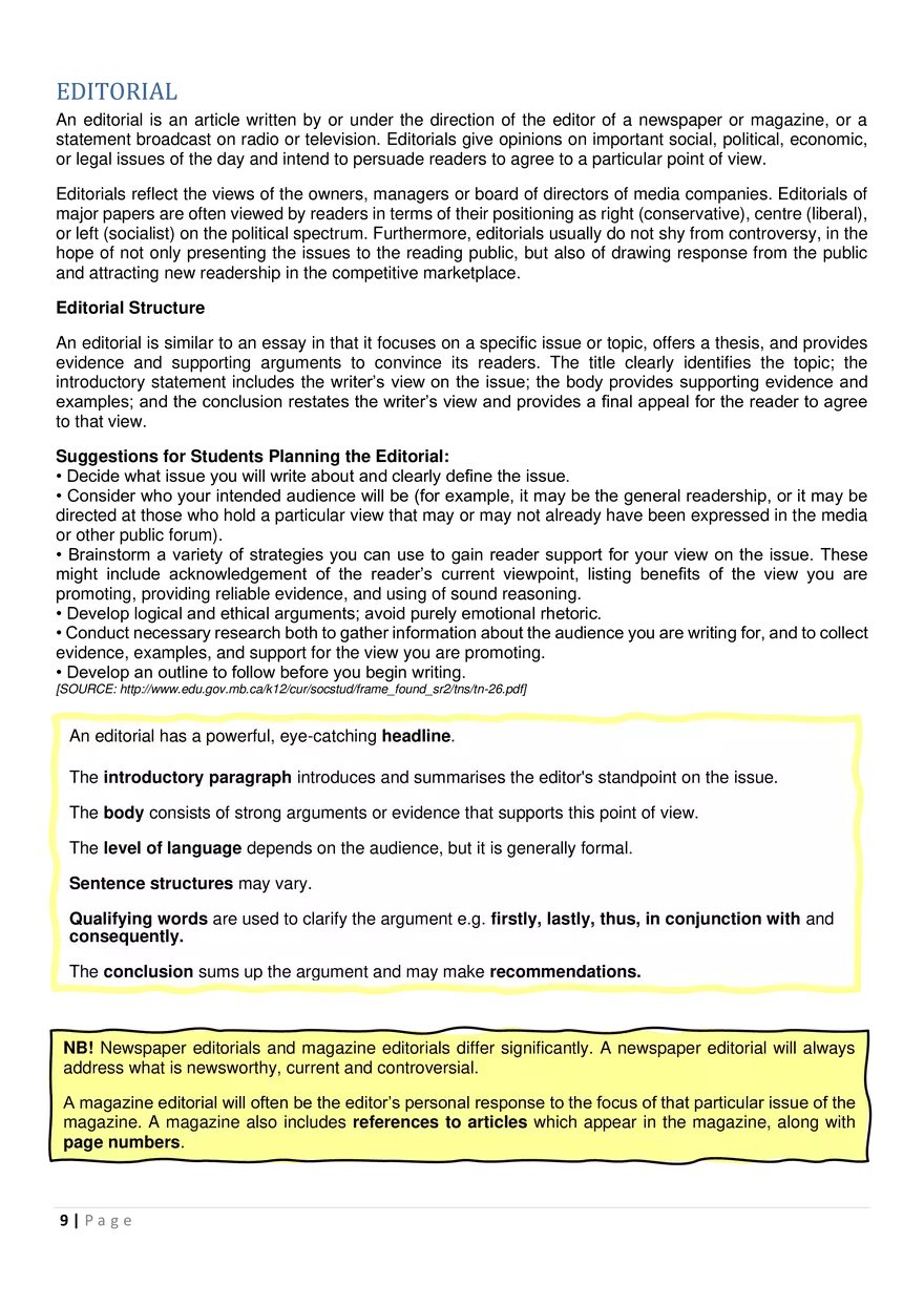 Transactional Writing Formats - Page 14