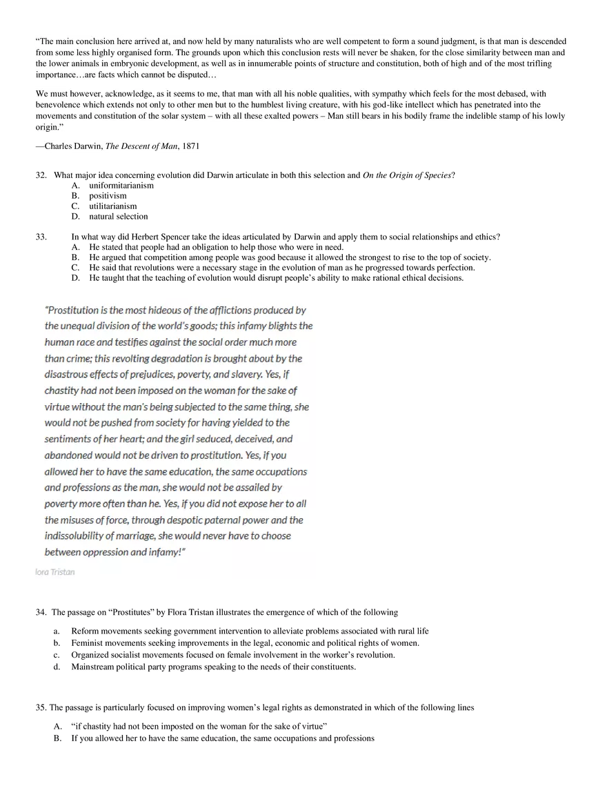 19th Century Test Euro-nationalism and Imperialism - Page 17