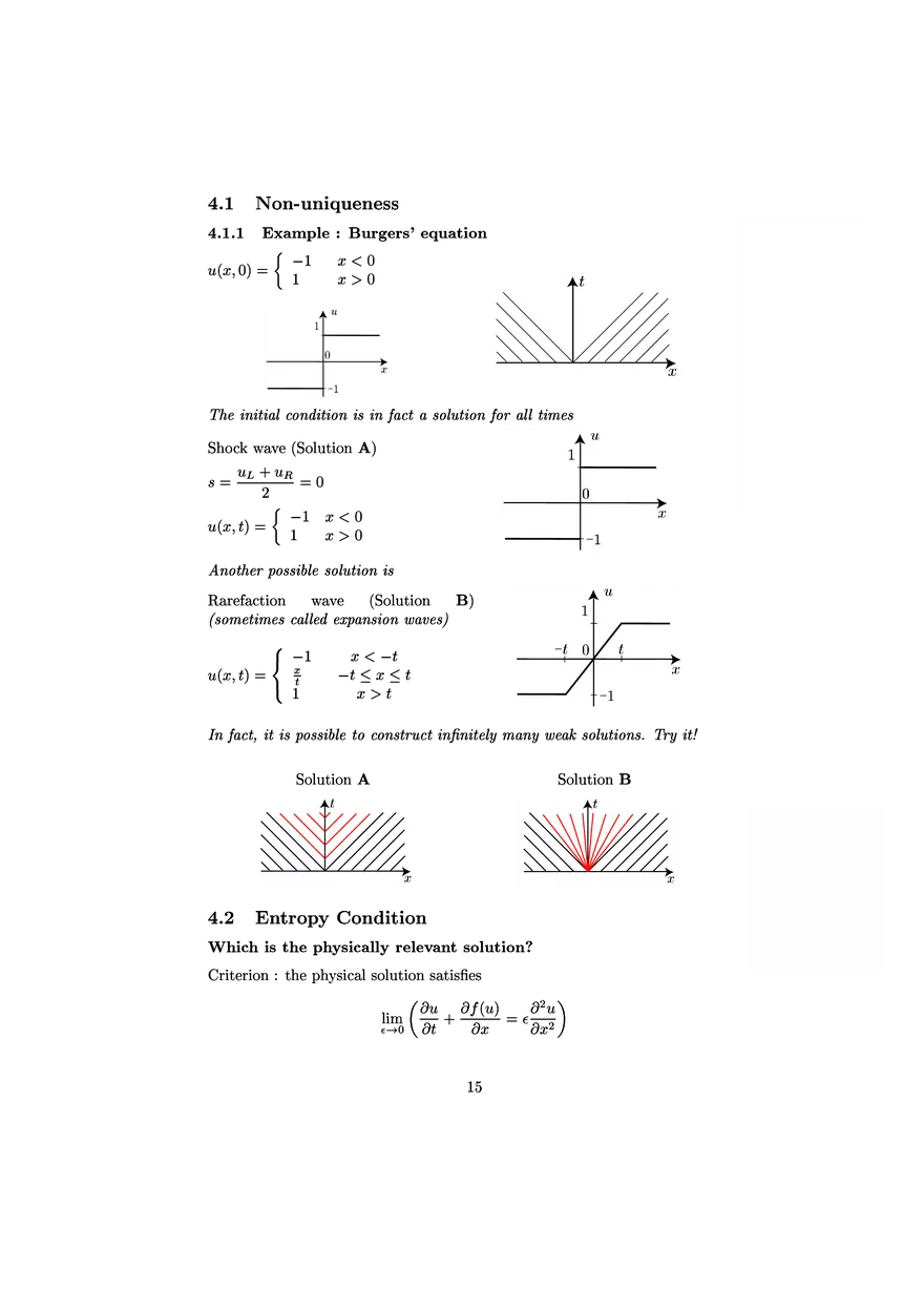 Hyperbolic Equations: Scalar One-Dimensional Conservation Laws - Page 8