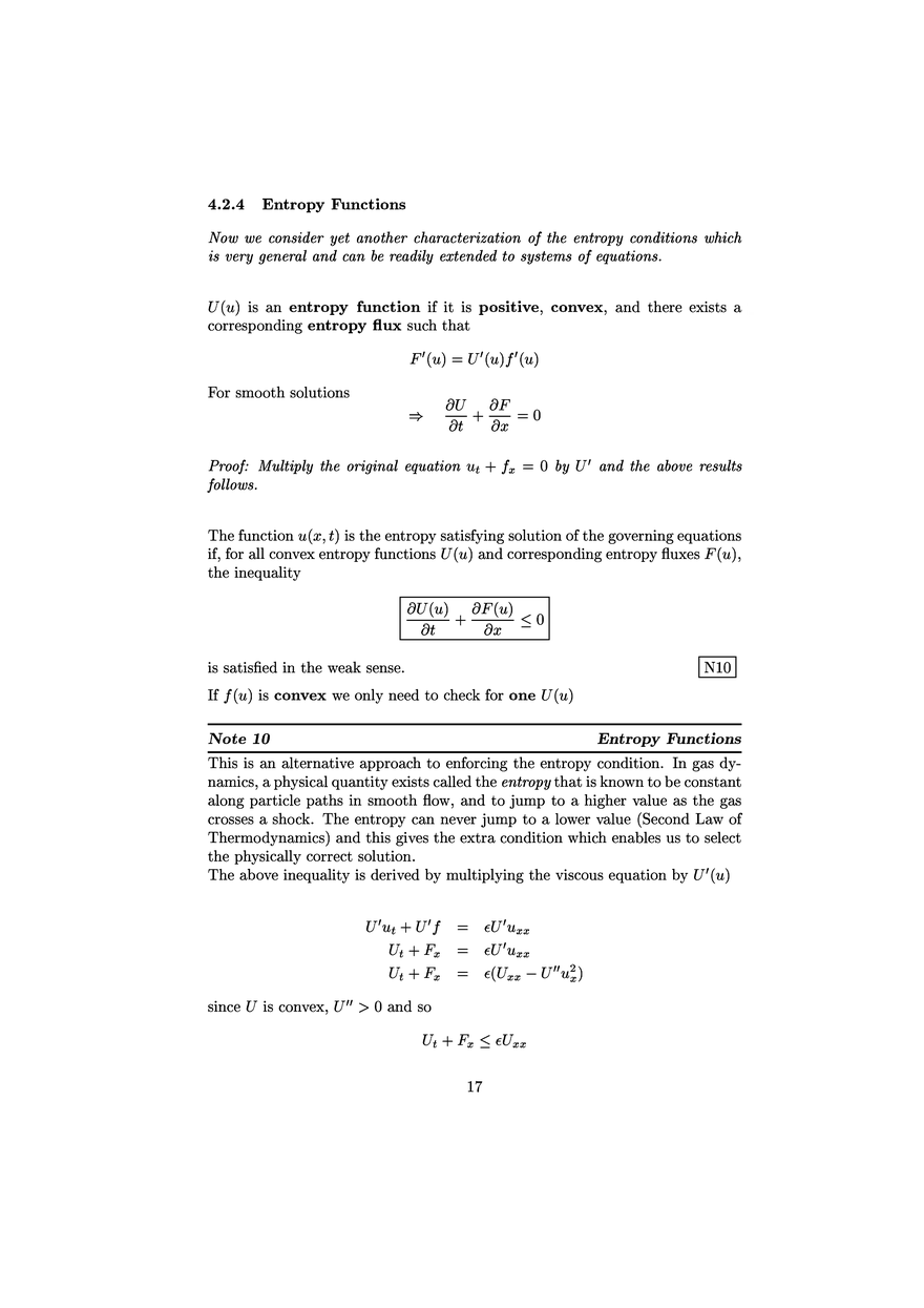 Hyperbolic Equations: Scalar One-Dimensional Conservation Laws - Page 10