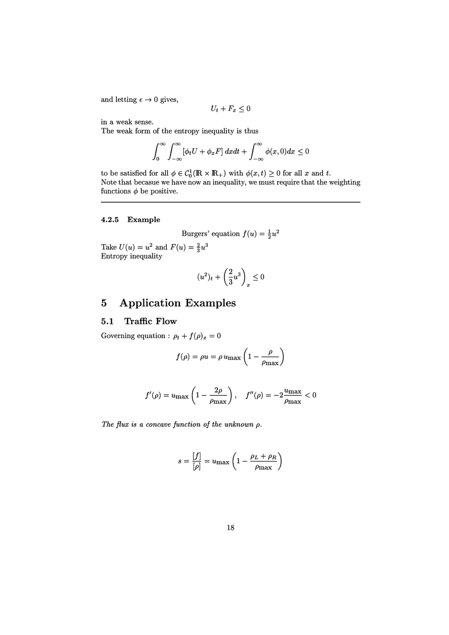 Hyperbolic Equations: Scalar One-Dimensional Conservation Laws - Page 11