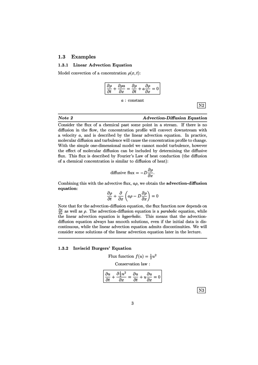 Hyperbolic Equations: Scalar One-Dimensional Conservation Laws - Page 19