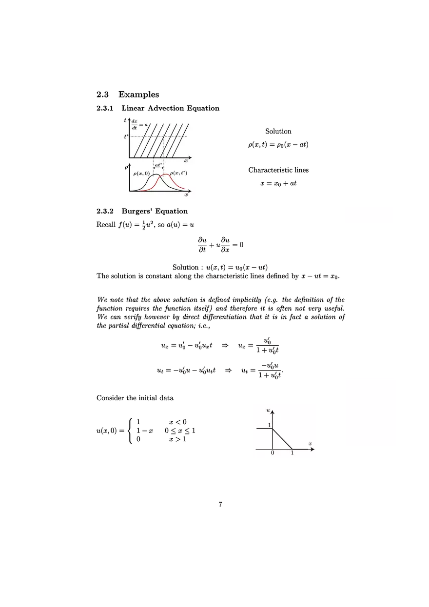 Hyperbolic Equations: Scalar One-Dimensional Conservation Laws - Page 23