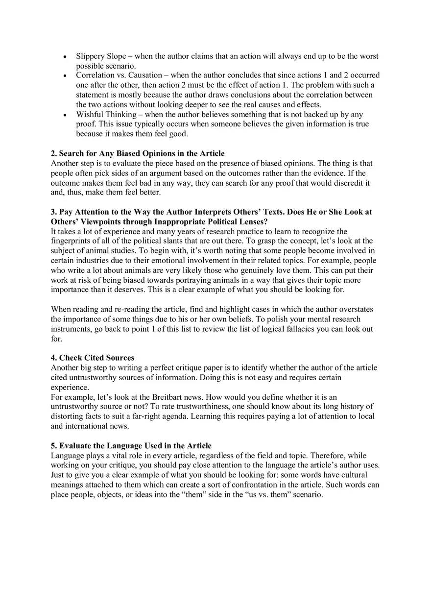 Sample Example of Article Critique and Review - Page 3